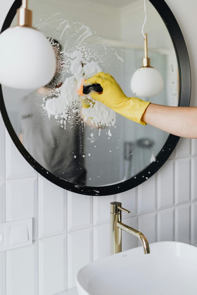 Professional disinfection fogging service in Dubai office